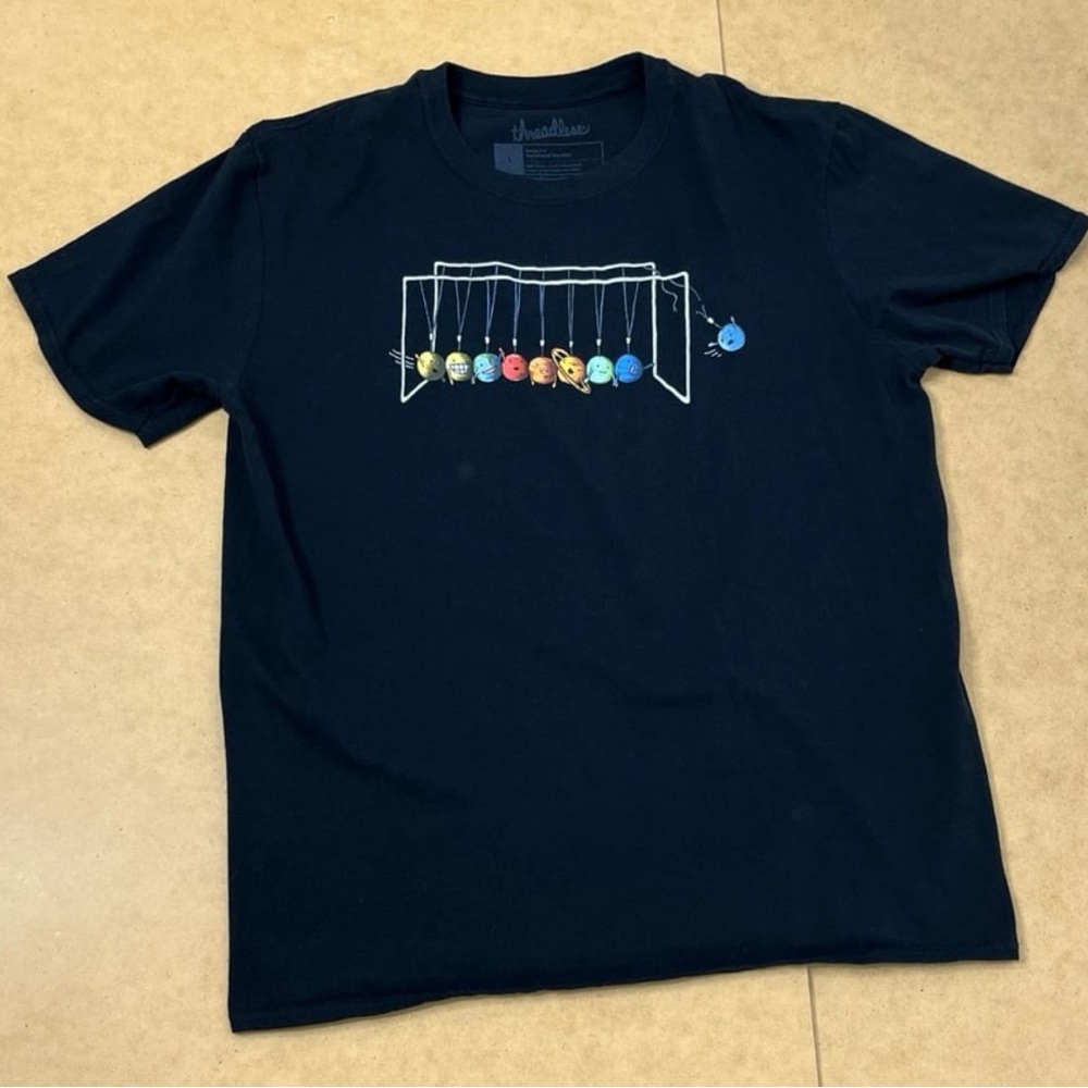 threadless Black Planet Graphic Tee